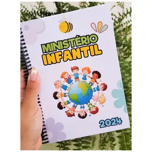 Imagem de capa para o Ebook AGENDA DO MINISTÉRIO INFANTIL 2024 🌸📖 