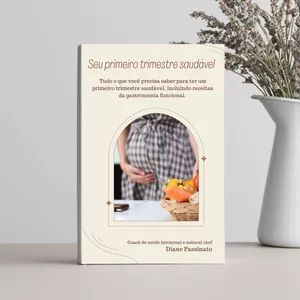 Imagem de capa para o Ebook Seu primeiro trimestre saudável