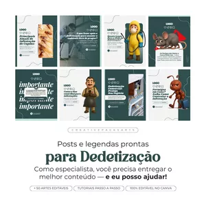 Imagem de capa para o Curso online PACK PARA DEDETIZAÇÃO