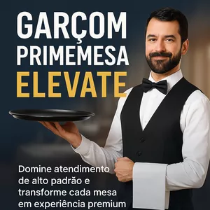 Imagem do curso Garçom PrimeMesa Elevate 