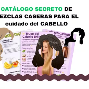 Imagen de portada para Ebook MEZCLAS CASERAS PARA EL cuidado del CABELLO