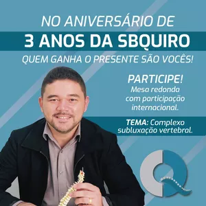 Imagem de capa para o Curso online Mesa Redonda Complexo de Subluxação Vertebral SBQuiro