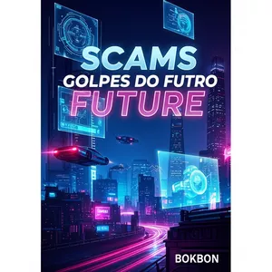Imagem de capa para o Ebook Golpes do futuro