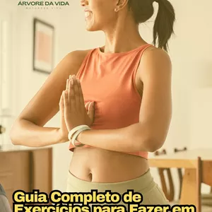 Imagem de capa para o Ebook Guia Completo de Exercícios para Fazer em Casa e Ganhar Forma