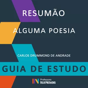 Imagem de capa para o Ebook Alguma Poesia - Guia de estudo