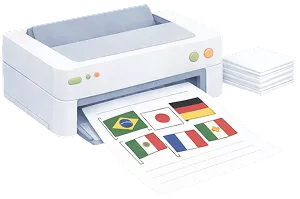 Ilustração Impressão