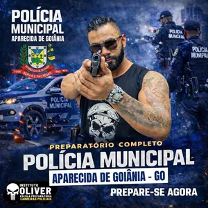 Imagem do curso 👮‍♂️ Preparatório Completo GUARDA MUNICIPAL da Aparecida de Goiãnia GO 👮‍♂️ GCM - Instituto Óliver