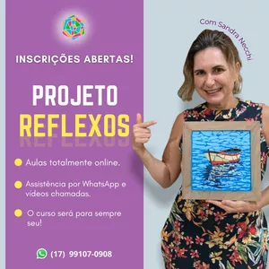 Imagem de capa para o Curso online Mosaico / aprenda aspectos do reflexo na água