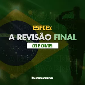 Imagem de capa para o Evento online ESFCEx 2022: a revisão final