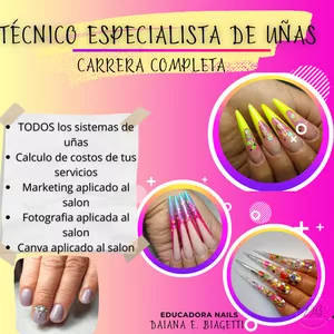 Imagen de portada para Curso online Tecnicatura Nails de salon
