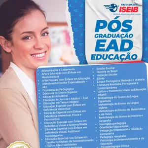 Imagem principal do produto Pós-Graduação Alfabetização e Letramento