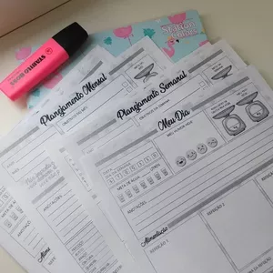 Imagem de capa para o Ebook Planner Fitness @fitcombibi