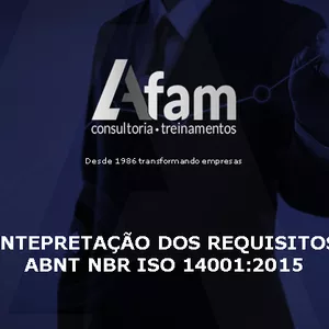 Imagem de capa para o Curso online INTERPRETAÇÃO DOS REQUISITOS  ABNT NBR ISO 14001:2015