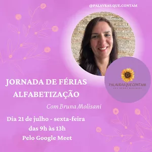 Imagem de capa para o Evento online Jornada de Férias - Alfabetização