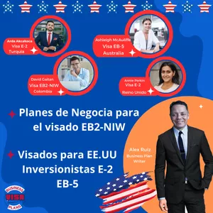 Imagen de portada para Curso online Plan de Negocio y Asesoria para postularse a Los Programas de Visado E2 - EB5 - EB-2 NIW para los EEUU.