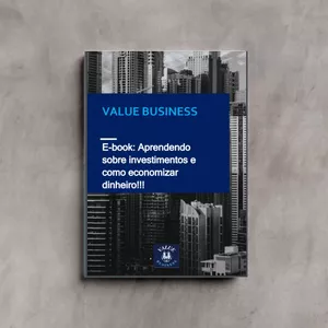 Imagem de capa para o Ebook E-book - Aprendendo sobre investimentos e como economizar dinheiro.