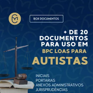 Imagem de capa para o Curso online BOX DE DOCUMENTOS - BPC LOAS PARA AUTISTAS