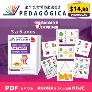 Imagem de capa para o Ebook KIT JOGO PORTUGUES E MATEMÁTICA PARA IMPRIMIR