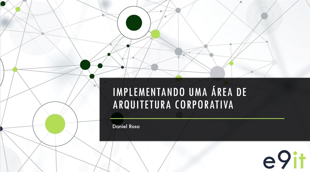 Imagem do curso Implementando uma área de arquitetura corporativa