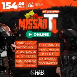 Imagem de capa para o Curso online MISSÃO T1 ONLINE