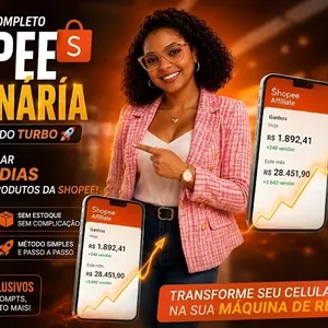 Imagem do curso Shopee Milionaria - Metodo Afiliado Turbo