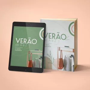Imagem de capa para o Ebook Verão de A a Z: 30 Looks estilosos para o verão