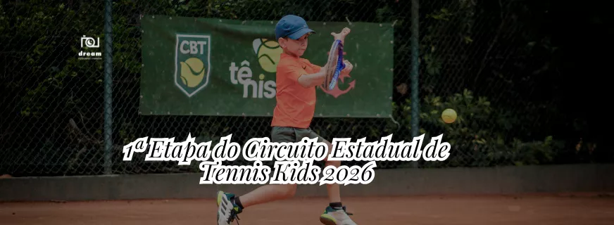 1 Etapa do Circuito Estadual de Tennis Kids