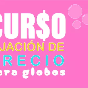 Imagen de portada para Curso online Precio de venta para globos