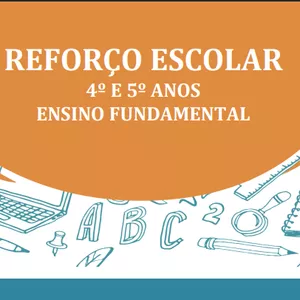Imagem de capa para o Ebook REFORÇO ESCOLAR (AULAS PRONTAS 4º E 5º ANOS - ENSINO FUNDAMENTAL)