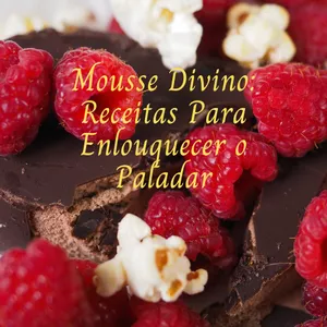 Imagem de capa para o Ebook Receitas de mousses divinas: 5 receitas para enlouquecer o paladar