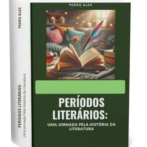Imagem de capa para o Ebook  Períodos Literários: uma Jornada Pela História da Literatura