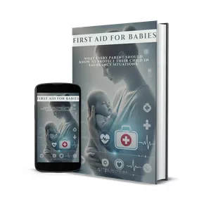Cover image for Ebook First Aid for Babies – What Every Parent Should Know to Protect Their Child in Emergency Situations