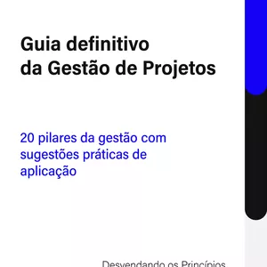 Imagem de capa para o Ebook Guia Definitivo da Gestão de Projetos - Completo