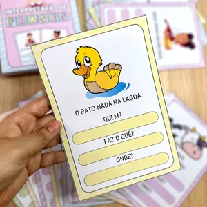 Imagem de capa para o Ebook Interpretação de frases