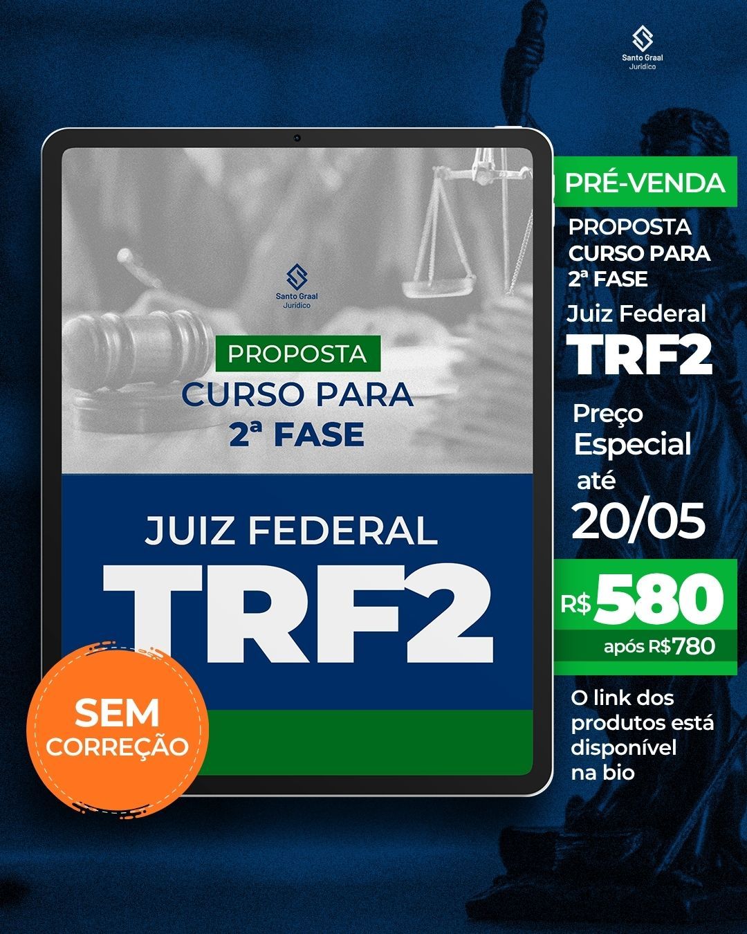 Imagem do curso TRF 2 | Reta Final para 2ª Fase - SEM CORREÇÃO