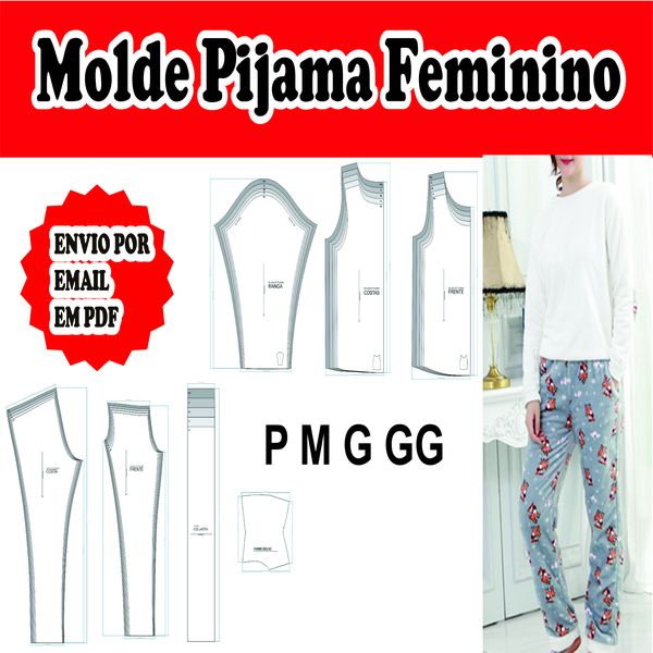Molde Pijama Infantil Do 2 Ao 16 Em Pdf Maiara Lima Learn A New Skill Ebooks Or Documents Hotmart Listos para imprimir en pdf. molde pijama infantil do 2 ao 16 em pdf