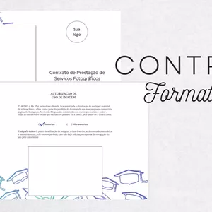 Imagem de capa para o Curso online Contrato para Fotógrafo - Festa de Formatura Infantil