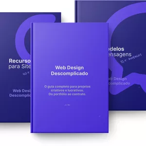 Imagem de capa para o Curso online Web Design Descomplicado - Aprenda Web Design de forma simples e prática!