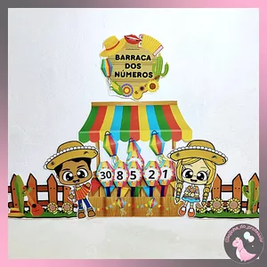 Imagem de capa para o Ebook BARRACA DOS NÚMEROS-FESTA JUNINA