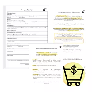 Imagem de capa para o Ebook Folha de Anamnese da Pessoa Idosa + Bônus 