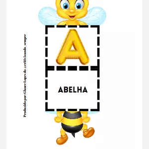 Imagem de capa para o Ebook Alfabeto Interativo.