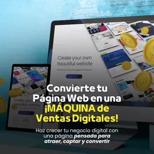 Imagen de portada para Servicio online ¿No logras Vender en Hotmart? Crea una Página Diseñada para Mejorar tus Conversiones.
