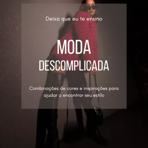 Imagem de capa para o Ebook MODA DESCOMPLICADA