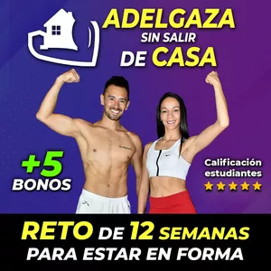 Imagen de portada para Curso online Adelgaza sin salir de Casa