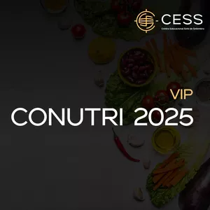 Imagem de capa para o Curso online 2° CONUTRI 2025 - Ingresso VIP
