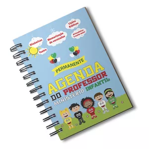 Imagem de capa para o Ebook AGENDA DO PROFESSOR DE MINISTÉRIO INFANTIL _PERMANENTE