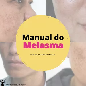 Imagem de capa para o Ebook Manual do melasma 
