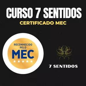Imagem de capa para o Curso online CURSO 7 SENTIDOS: CERTIFICAÇÃO 