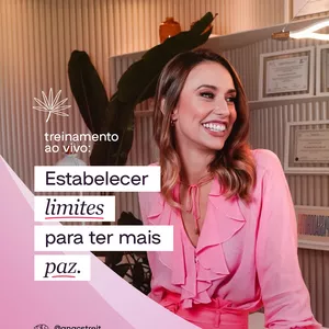 Imagem de capa para o Curso online treinamento ao vivo: estabelecer limites para ter mais paz