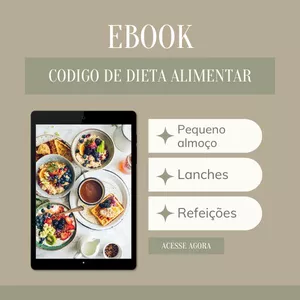 Imagem de capa para o Ebook Dieta Alimentar